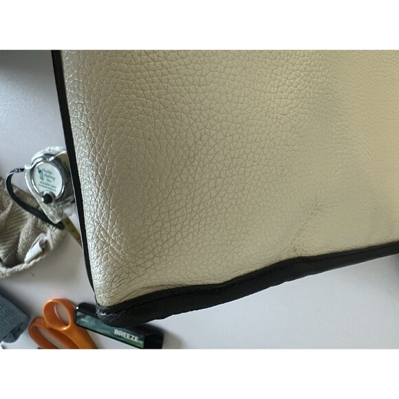 Coach Leatherware Colorblock Tote Double Top Handles/Crossbody Strap H2039-C0774 - Picture 8 of 15